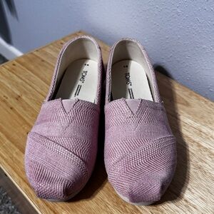TOMS Women's Mauve Textured Flats